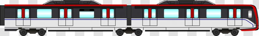 Rapid Transit Train Rail Transport Light Clip Art - Text Transparent PNG