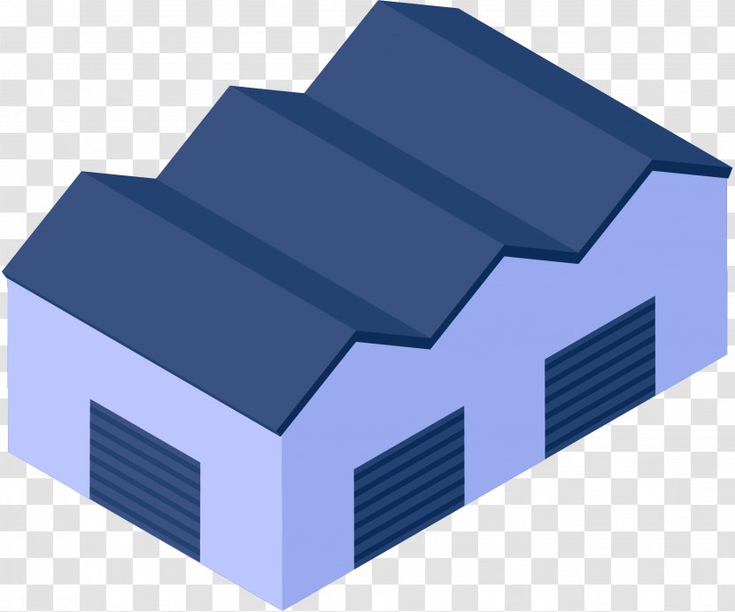Cobalt Blue Angle Line Product Design - House - Architecture Transparent PNG