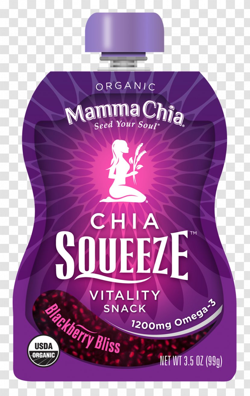 Organic Food Chia Seed Snack - Drink Transparent PNG