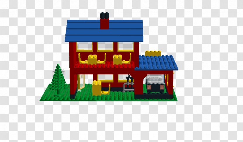 LEGO Toy Block - Taxi Station Transparent PNG