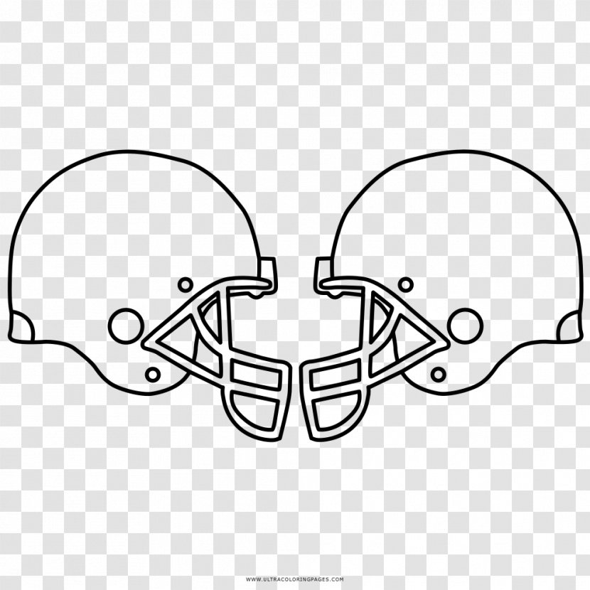 American Football Helmets NFL Seattle Seahawks Miami Dolphins Houston Texans - Line Art Transparent PNG