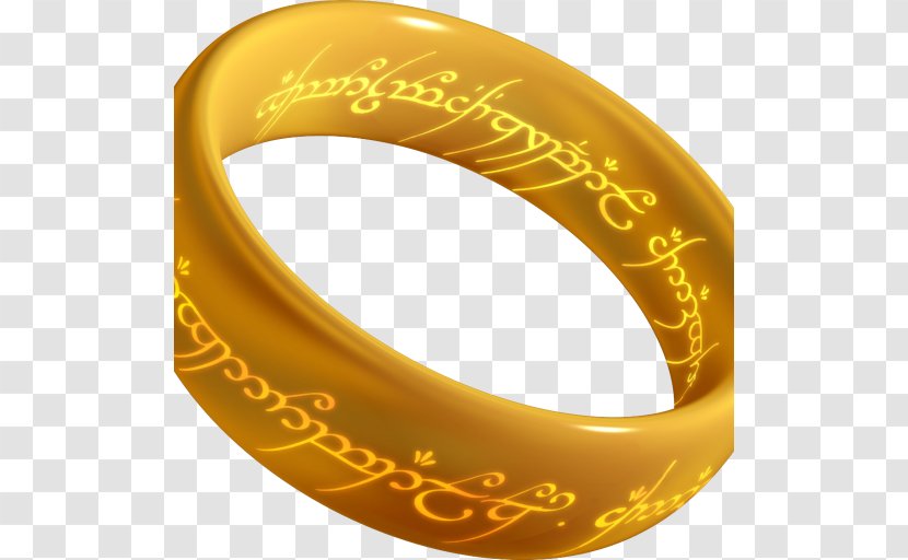 The Lord Of Rings Hobbit Fellowship Ring Sauron One - Fashion Accessory Transparent PNG