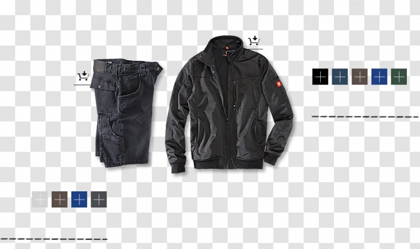 Hoodie Leather Jacket Transparent PNG