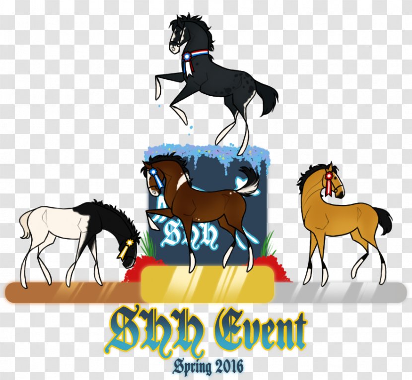 Mustang Foal Stallion Halter Mane - Horse Tack Transparent PNG