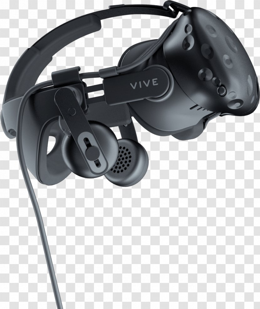 HTC Vive Virtual Reality Headset Headphones Oculus Rift - Htc Transparent PNG