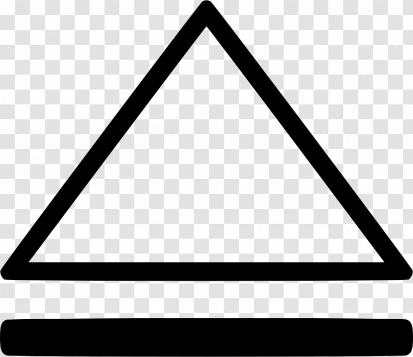 Triangle Font - Arow Ribbon Transparent PNG
