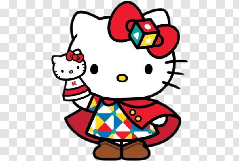 Hello Kitty Pink - Coloring Book - Smile Line Art Transparent PNG