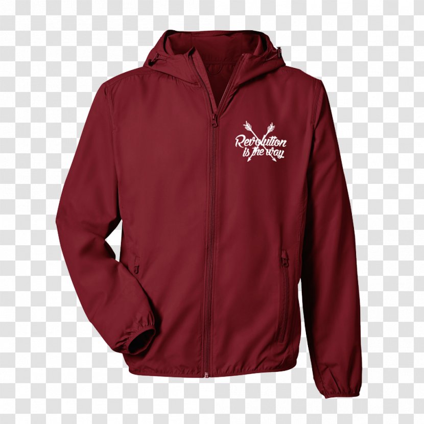 Hoodie T-shirt Jacket Windbreaker Clothing - Tree - Maroon Blazer Transparent PNG