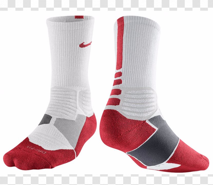 Sock Nike Basketball Sneakers Adidas - Socks Transparent PNG