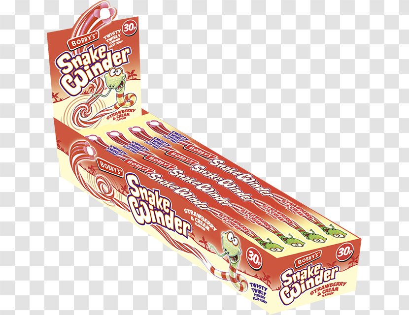 Wafer Snake Cream Candy Confectionery - Sweetness Transparent PNG