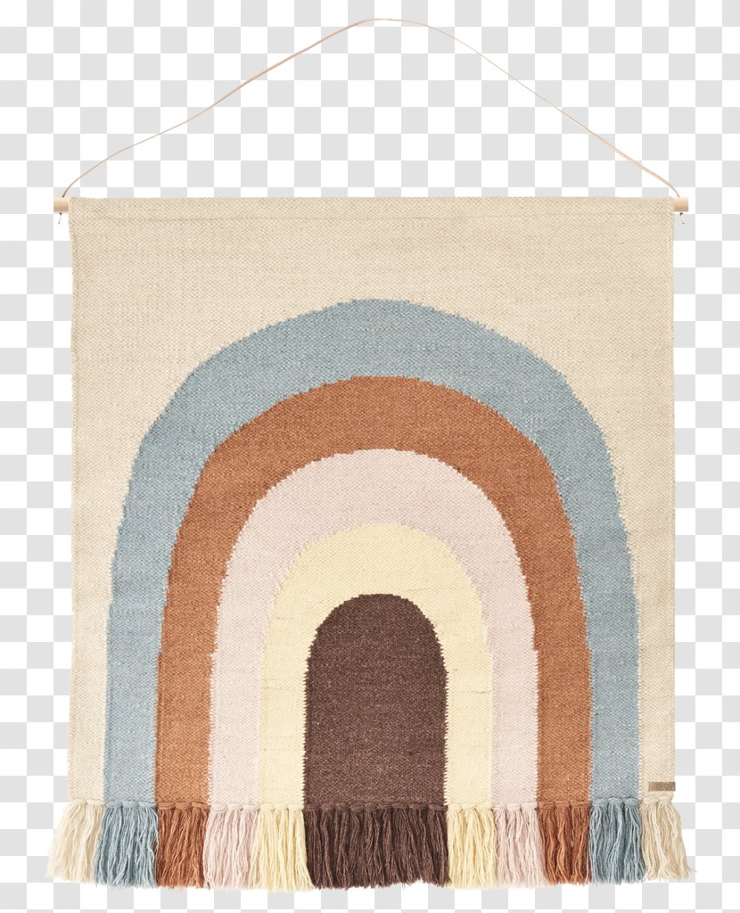 Carpet Wall Design OYOY Follow The Rainbow Placemat Oyoy Tapestry Wool - Furniture - Home Decoration Materials Transparent PNG
