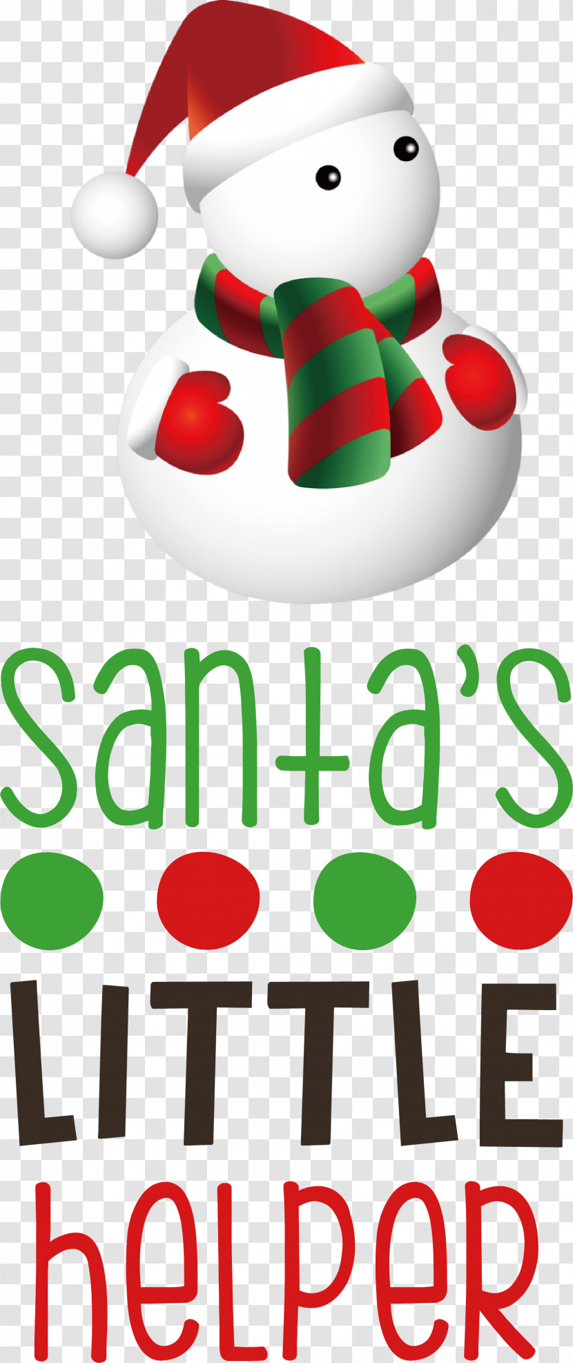 Santas Little Helper Santa Transparent PNG
