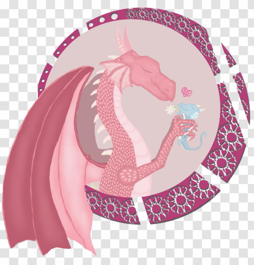 Pink M Legendary Creature - Vector Happy Mother's Day Transparent PNG