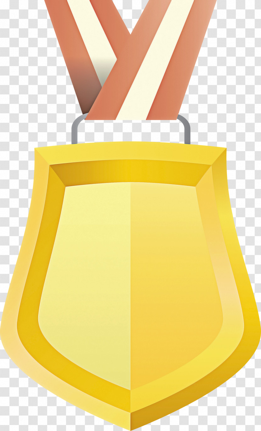 Gold Medal Badge Transparent PNG