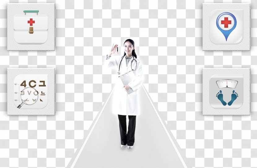 Physician Computer File - Technology - In Front Of The Doctor Transparent PNG