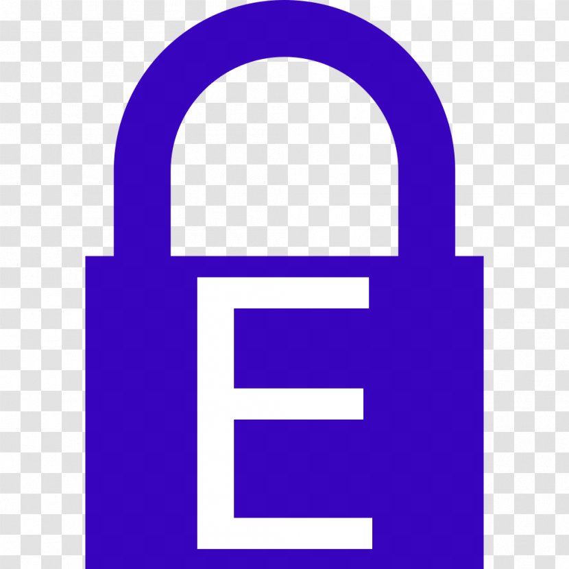 Cobalt Blue Logo Brand - Violet - Padlock Transparent PNG