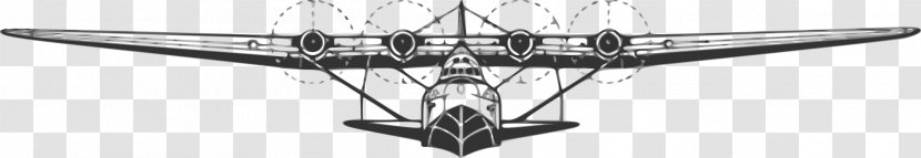 Martin M-130 Airplane Flying Boat - Logo Transparent PNG