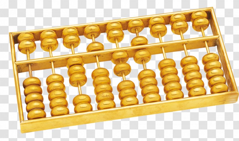Abacus Gold Arithmetic - Mental Calculation Transparent PNG