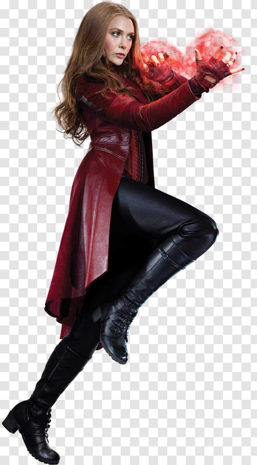 Elizabeth Olsen Wanda Maximoff Quicksilver Vision Avengers: Age Of Ultron - Silhouette - Fan Bingbing Transparent PNG