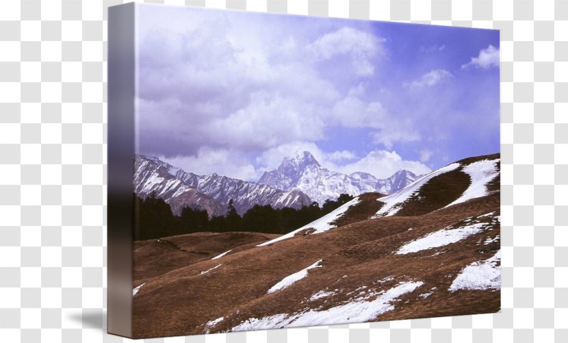 Mountain Range Landform Ridge Mount Scenery - Snow Transparent PNG