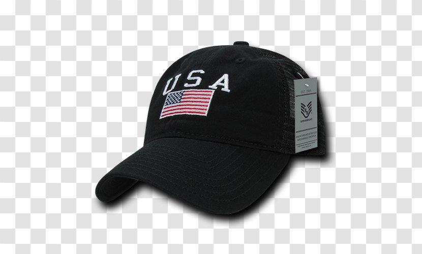 United States Trucker Hat T-shirt Baseball Cap - Flag Of The Transparent PNG