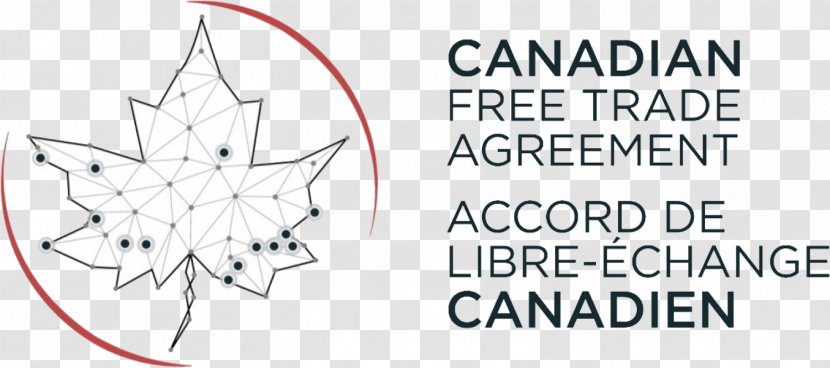 Canada Trade Agreement On Internal Free-trade Area Free - Calligraphy Transparent PNG