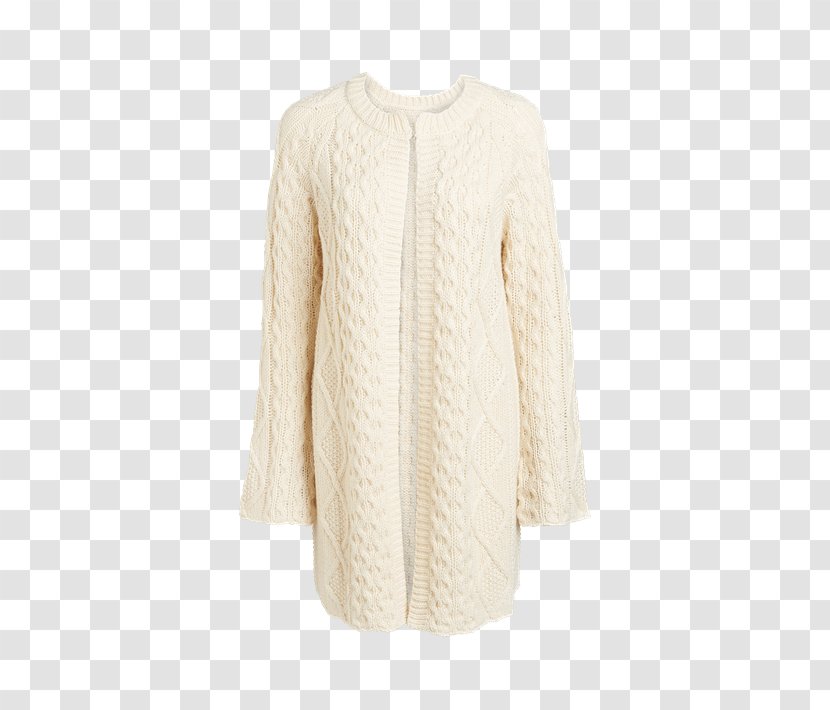 Cardigan Sleeve Blouse Beige Wool - Outerwear - Kofta Transparent PNG
