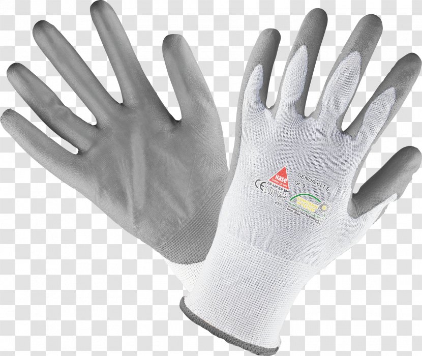 Cycling Glove Hand Model Finger Schutzhandschuh - Work Gloves Transparent PNG