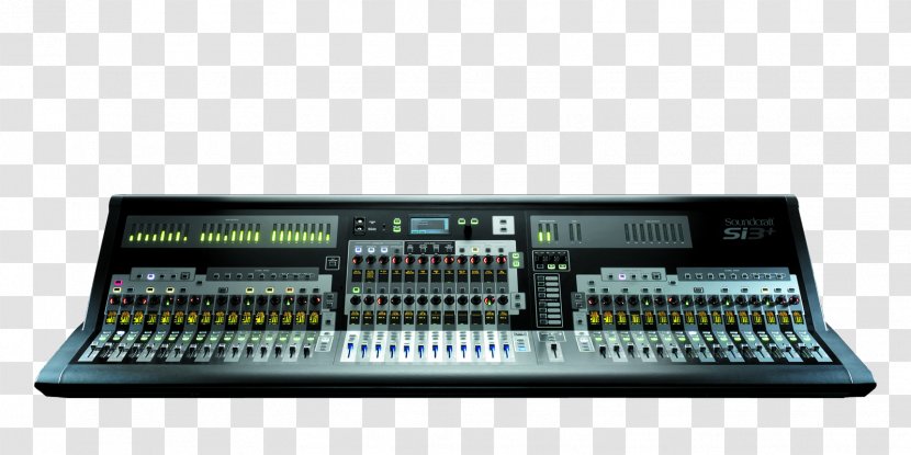Soundcraft Digital Mixing Console Audio Mixers Sound Reinforcement System Transparent PNG