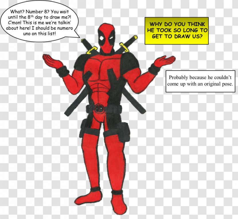 Figurine Action & Toy Figures Joint Superhero Animated Cartoon - Fictional Character - Deadpool Comic Transparent PNG