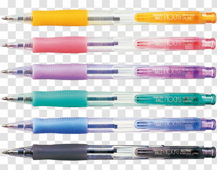 Ballpoint Pen Sakura Color Products Corporation Plastic Chartreuse Green - Ball Point Transparent PNG