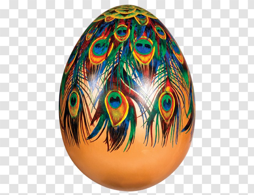 Peacock Chicken Easter Egg - Peafowl - Hunter Transparent PNG