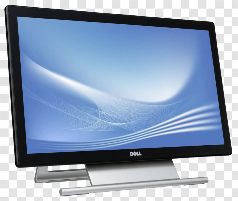 LED-backlit LCD Computer Monitors Laptop Dell Television Set - Digital Visual Interface Transparent PNG