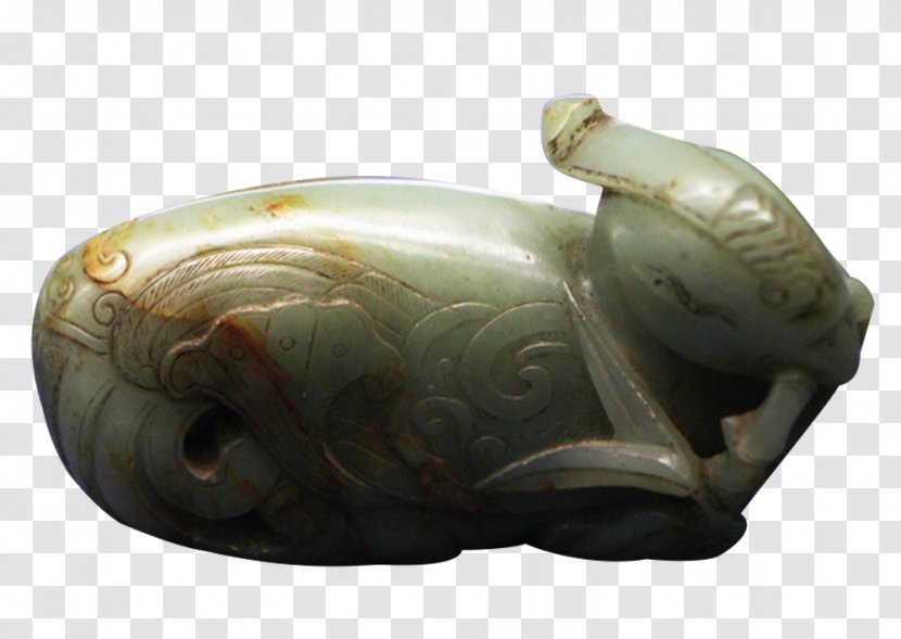Qing Dynasty Jade Hardstone Carving Download - Mandarin Duck Transparent PNG