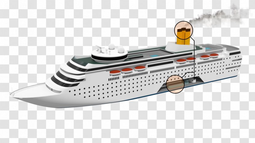 Yacht Cruise Ship Hotel Electric Power Ocean Liner - Naval Architecture Transparent PNG