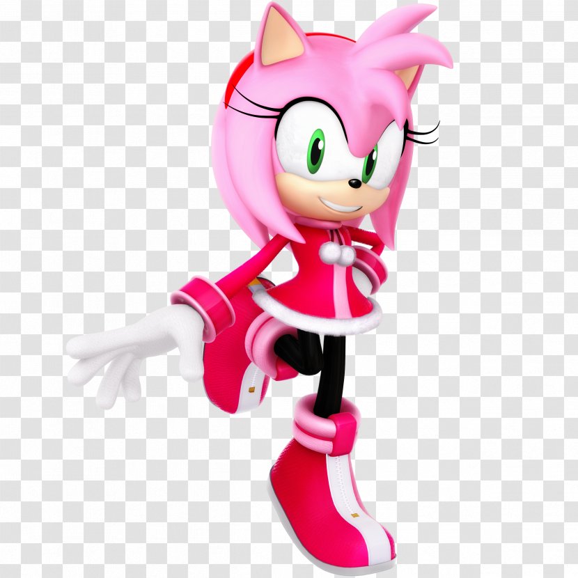 Amy Rose Sonic The Hedgehog Tails Heroes Metal - Fictional Character - Deviantart Transparent PNG