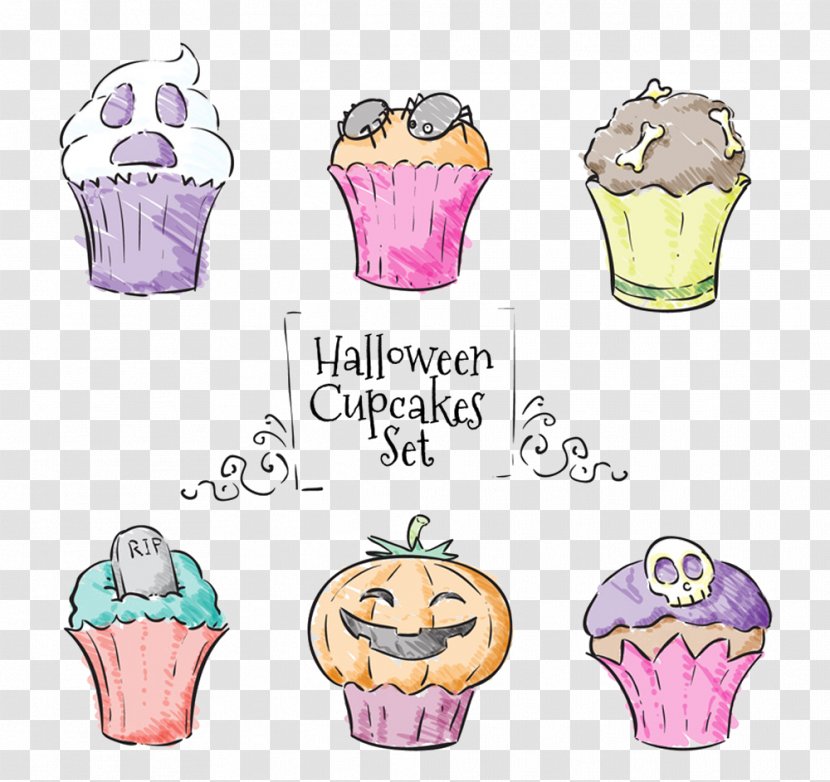Halloween Cupcakes - Poster - Baking Cup Transparent PNG