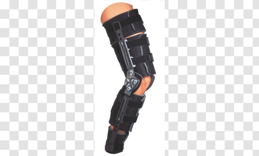Knee DonJoy Splint Joint Quadriceps Tendon Rupture - Donjoy - Shoulder Transparent PNG
