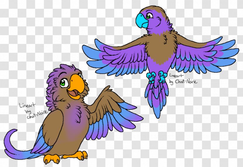Macaw Beak Feather Parakeet Bird - Purple Transparent PNG