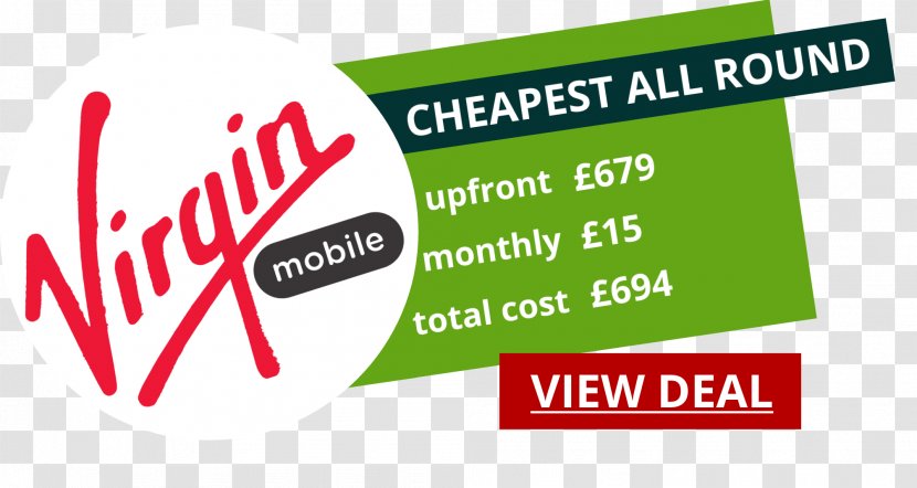 Logo Product Design Brand Virgin Mobile Prepay Phone - Debit Card - Cheap Deal Transparent PNG