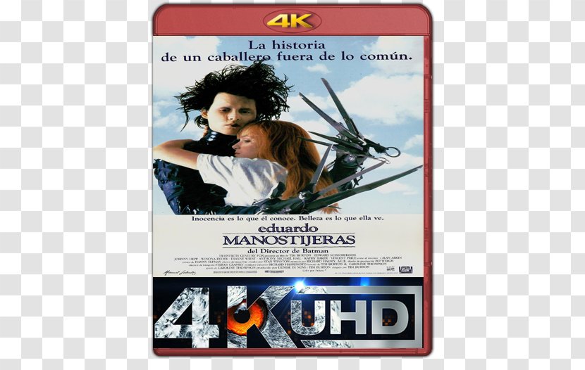 Edward Scissorhands High Efficiency Video Coding 0 1 Dolby Digital - Text Transparent PNG