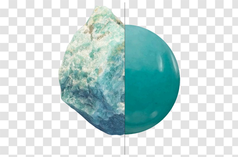 Amazonite Mineral Turquoise Crystal Stone - Aqua Transparent PNG