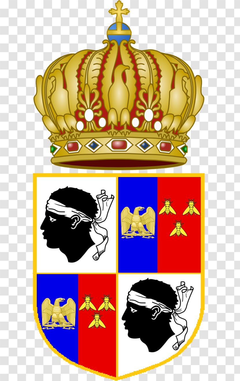 Kingdom Of Corsica Flag And Coat Arms Corsican Transparent PNG