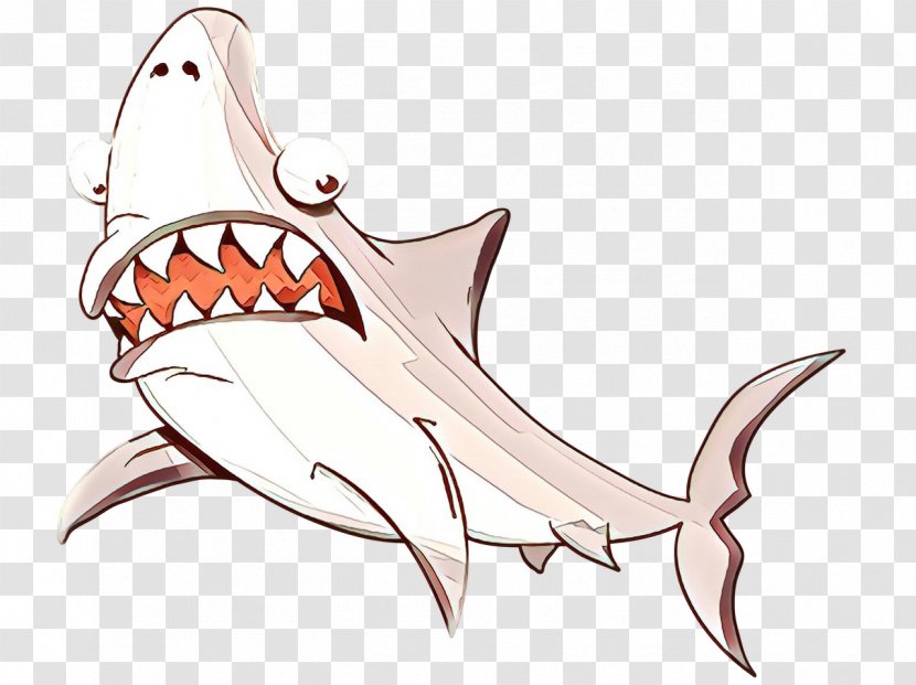 Requiem Sharks Clip Art /m/02csf Illustration Drawing - Mouth - Cartilaginous Fish Transparent PNG