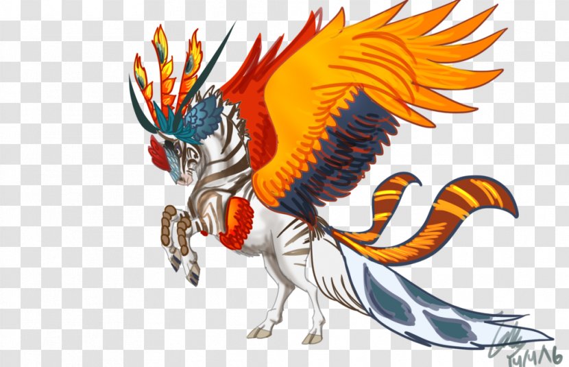 Rooster Hippalectryon Horse Legendary Creature Greek Mythology - Wing Transparent PNG