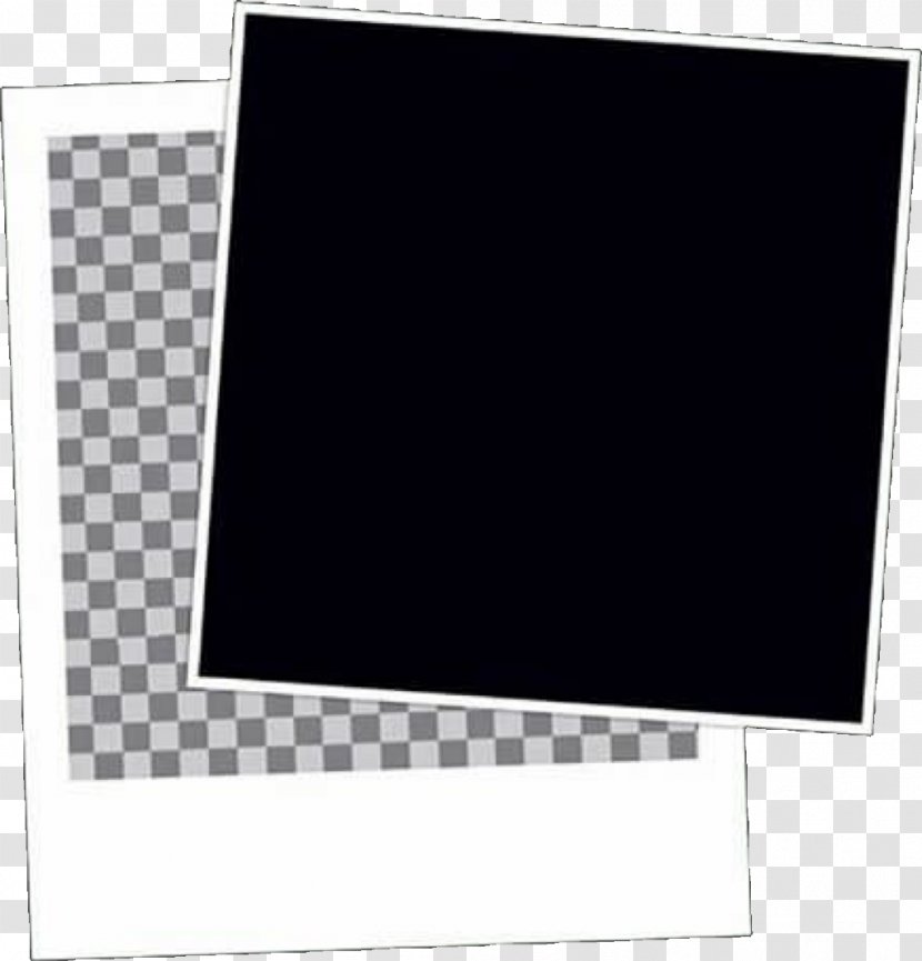 PicsArt Photo Studio Editing Image Photography - Black - Square Transparent PNG