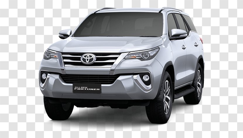 Toyota Fortuner Car Sport Utility Vehicle Rush - Bumper Transparent PNG