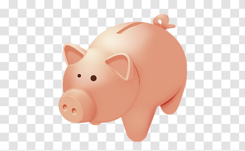 Piggy Bank - Pink - Pig Transparent PNG