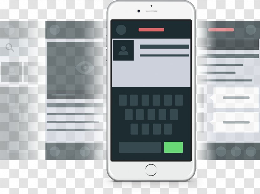 Feature Phone Smartphone Handheld Devices Responsive Web Design - User - Ui Ux Transparent PNG