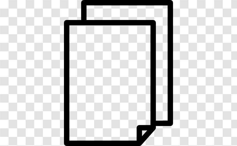 Rectangle Technology Black And White - Bookmark Transparent PNG